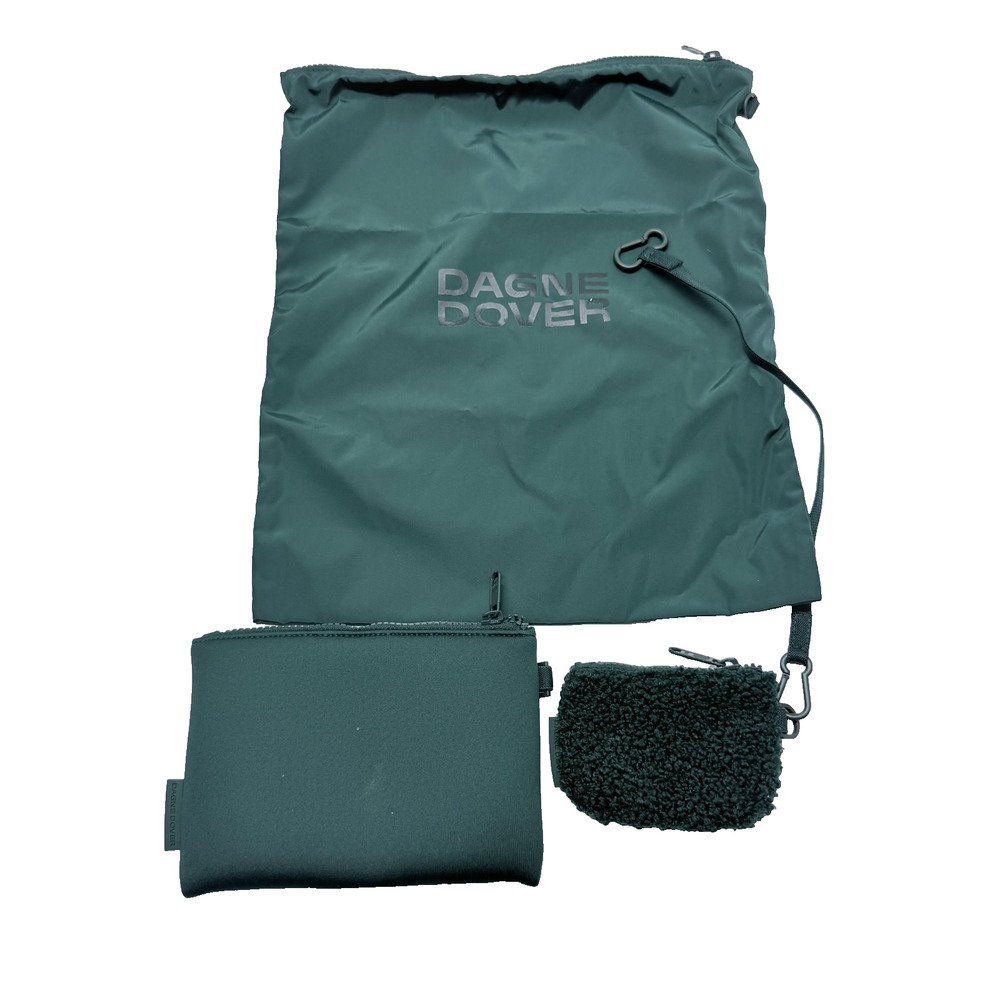 Dagne Dover Green Pouch Set